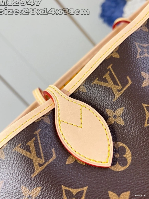 Louis Inside MM-31*28*14cm Bandoulière Out Vuitton Neverfull 0722